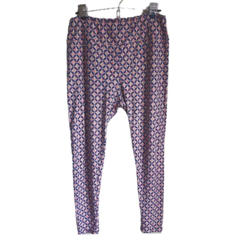 Lularoe Classic‎ Leggings Women's Tall and Curvy OS 70's Colorful Pattern
